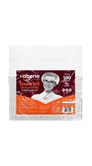 VABENE TOUCA TNT SANFONADO BRANCO C/100