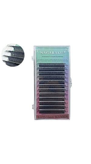 NAGARAKU CILIOS FIO A FIO Y 0.07D 16MM