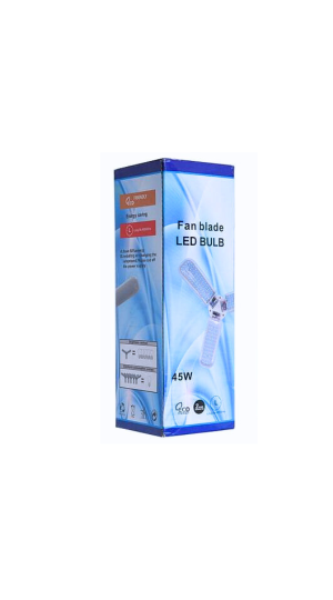 FAN BLADE LED BULB LUMINARIA