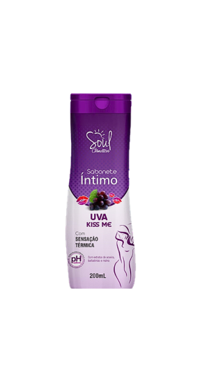 SOUL SABONETE INTIMO UVA KISS ME 200ML