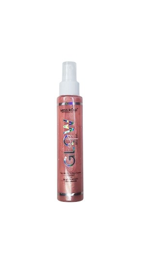 MISS ROSE BRUMA FIXADORA GLOW UP COR CHAMPGNE 120ML