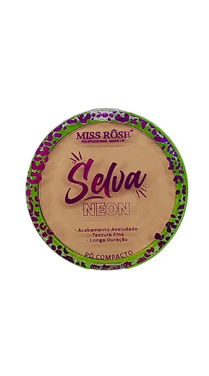 MISS ROSE SELVA NEON PÓ  COMPACTO COR 04
