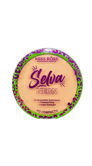 MISS ROSE SELVA NEON PÓ COMPACTO COR 02