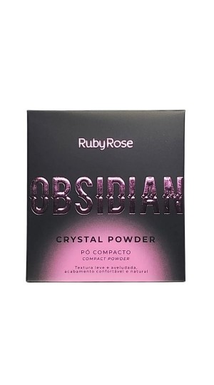 RUBY ROSE OBSIDIAN PÓ COMPACTO COR PC03 9,6G