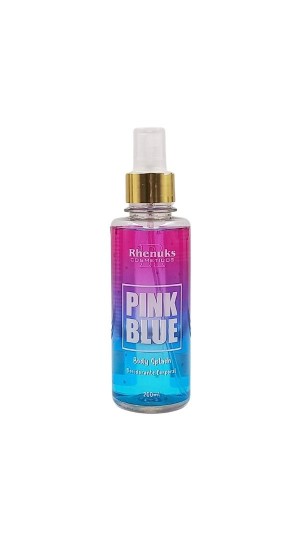 RHENUKS BODY SPLASH PINK BLUE 200ML