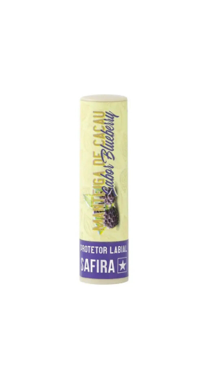 SAFIRA MANTEIGA DE CACAU SABOR BLUEBERRY 2G