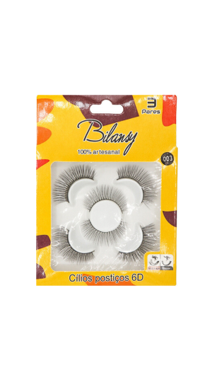 BILANSY CILIOS POSTIÇO COM 3 PARES 003