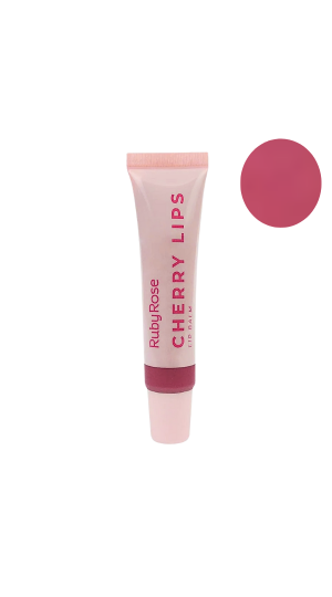 RUBY ROSE CHERRY LIPS BALM LABIAL CL10 15G