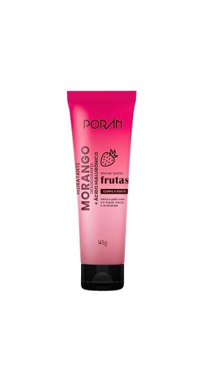 PORAN HIDRATANTE MORANGO + ACIDO HIALURONICO 145G