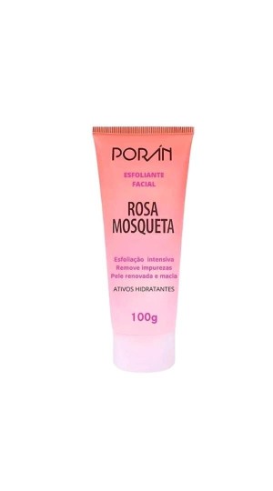 PORAN ESFOLIANTE FACIAL ROSA MOSQUETA 100G
