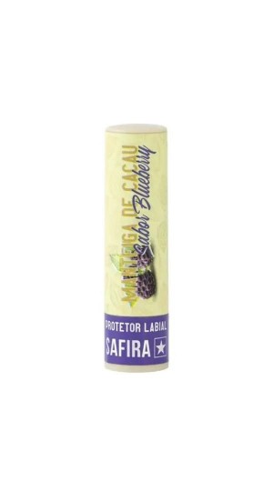SAFIRA MANTEIGA DE CACAU SABOR BLUEBERRY 2G