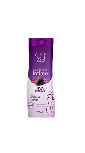 SOUL SABONETE INTIMO UVA KISS ME 200ML