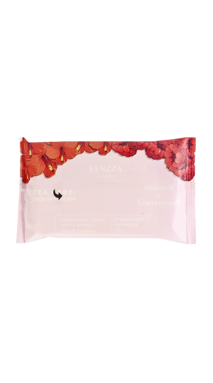 FENZZA LENÇO UMEDECIDO HIBISCO E FRAMBOESA