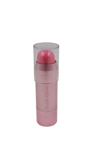 PINK 21 BLUSH BASTÃO STICK GLOW COR 02 7G 