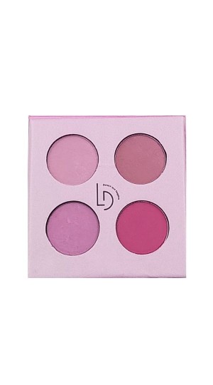 LUDURANA MINI QUARTETO DE SOMBRAS MATTE ROSA