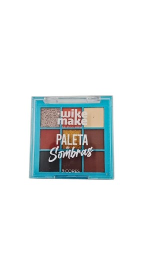 MISS RÔSE WIKE MAKE PALETA DE SOMBRA 9 CORES COR A 8G