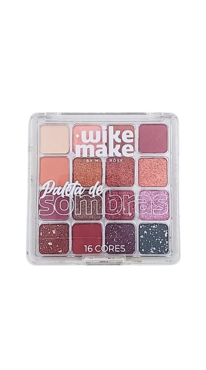 MISS RÔSE WIKE MAKE PALETA DE SOMBRA 16 CORES COR B2