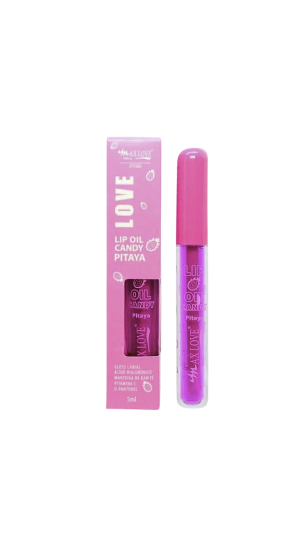 MAX LOVE LIP OIL CANDY PITAYA COR 608 5 ML