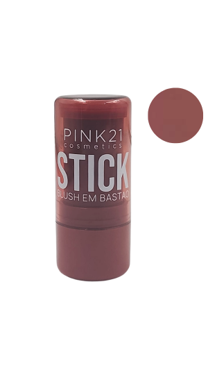 PINK 21 BLUSH EM BASTÃO STICK COR 06 10G 