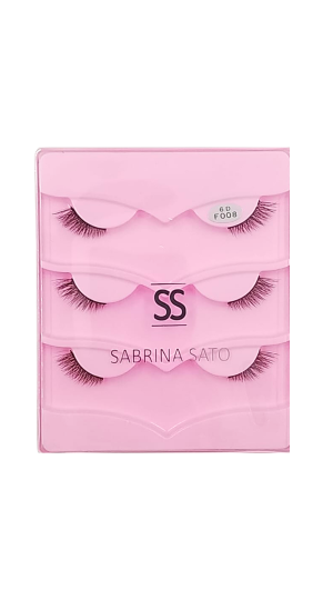SABRINA SATO CILIOS POSTIÇOS 6D F008 C/3 PARES 