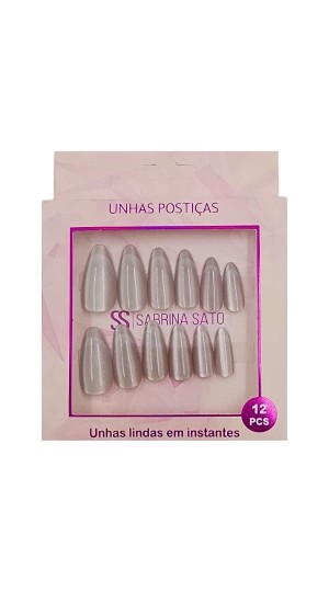 SABRINA SATO UNHAS POSTIÇAS OLHO DE GATO 1  C/12 PCS