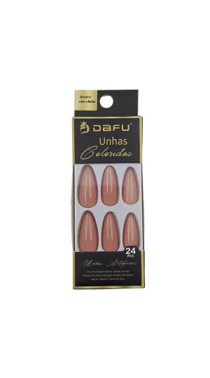 DAFU UNHAS POSTIÇA C/24 NUDE 