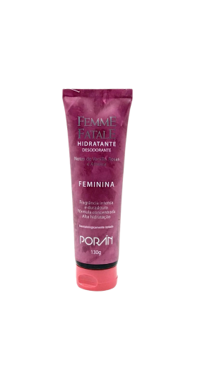 PORAN FEMME FATALE HIDRATANTE DESODORANTE FEMININA 130G 
