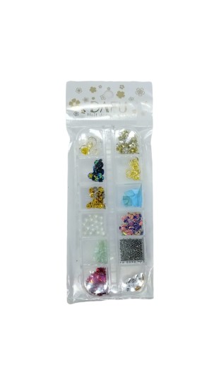 DAFU DECORAÇÃO PARA UNHA C/12 A