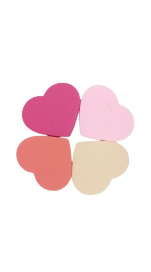 MANDALA KIT ESPONJA C/4 CORAÇÃO