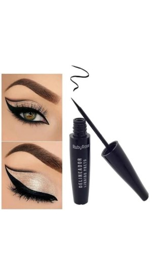 RUBY ROSE DELINEADOR PRETO 5,8ML