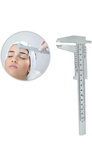 PAQUIMETRO GRANDE BRANCO 15CM