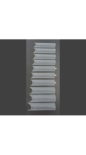 MEY UNHA 120 TIPS MOLD F1 TRANSPARENTE