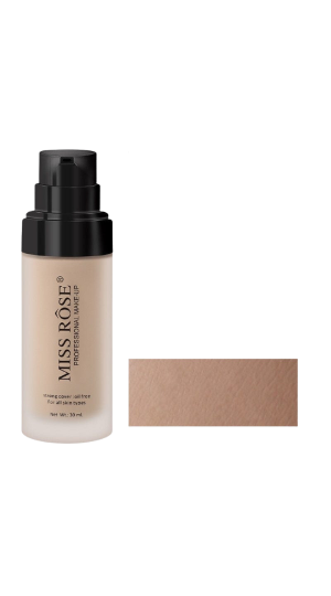 MISS ROSE BASE FOUNDATION BEIGE 06 30ML