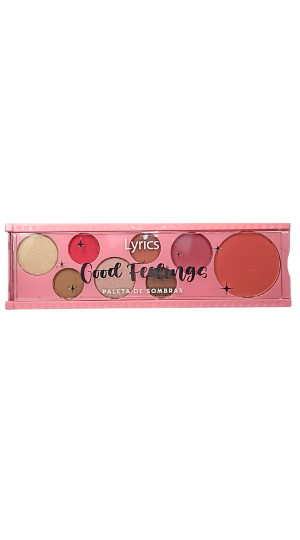 LYRICS PALETA DE SOMBRAS GOOD FEELINGS 12G CARINHOSA