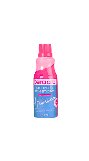 BEIRA ALTA REMOVEDOR DE ESMALTES HIBISCO 90ML
