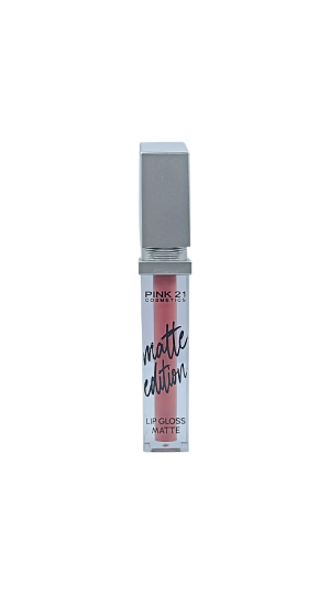 PINK 21 LIP GLOSS MATTE EDITION 5ML COR 12