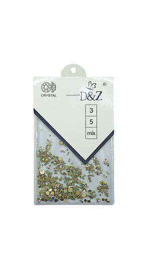 D&Z STRASS MIX FURTA COR