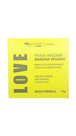 MAX LOVE PÓ BANANA VEGANO 12G