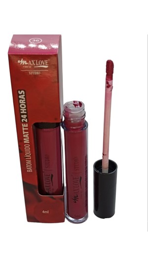 MAX LOVE BATOM LIQUIDO MATTE 24 HORAS 36 4ML