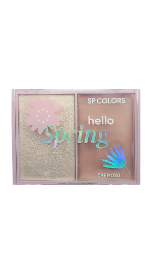 SP COLORS ILUMINADOR EM PO E CREMOSO SPRING COR C